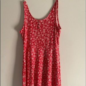 Medium sized red summer dress